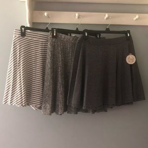 Lot of 3 sz. Large Skirts Skater Skirts